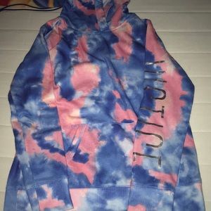 Tie dye justice hoodie